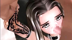 Bondage Anime Babe Gets The Fuck Machine