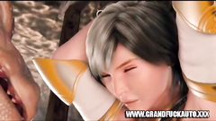 Machine Fuck For 3D Babe