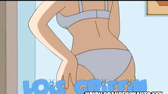 Marge Simpson And Lois Griffin Sstrapon Fuck