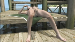 3D hentai gets drilled by snake monster