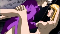 Tied hentai ass injection and pussy hard fucked