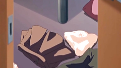 Japanese hentai sucking bigcock and splashing cum