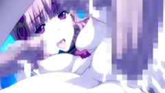 Coed hentai cutie gangbanged and full cummmed allbody