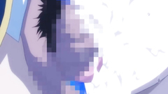 Coed hentai cutie gangbanged and full cummmed allbody