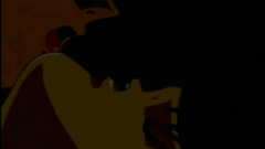 Chained hentai coeds peeing in the garden