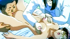 Patient hentai gangbang by naughty doctors