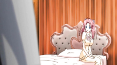 Busty hentai maid hard poked by her master