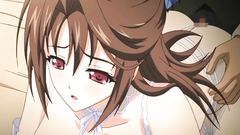 Busty hentai maid hard doggysyle poked by her master