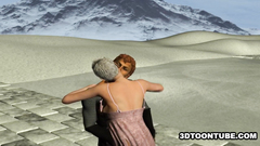 69 position and cowgirl fuck in 3d porn cartoon