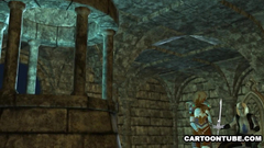 Night elfs love to fuck hard in this xxx fantasy world