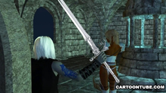 Night elfs love to fuck hard in this xxx fantasy world