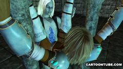 Night elfs love to fuck hard in this xxx fantasy world