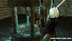 Night elfs love to fuck hard in this xxx fantasy world