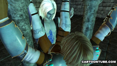 Night elfs love to fuck hard in this xxx fantasy world