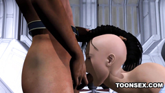 Busty punk babe gets her shaved pussy fucked