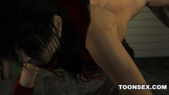 Who let the dogs out? Crazy 3d porn toon