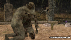 Watch hardcore 3d porn with ugly zombie sex