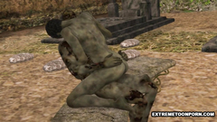 Watch hardcore 3d porn with ugly zombie sex