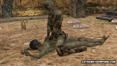 Watch hardcore 3d porn with ugly zombie sex