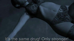 This 3d babe can't stop shaking - she wants to fuck