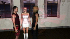 Hot 3d chick gets drilled hard from behind