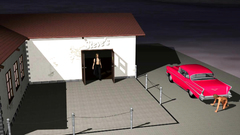 Hot 3d chick gets drilled hard from behind