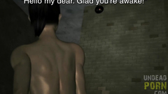 Undead creature bangs naked 3d girl in brutal sex video