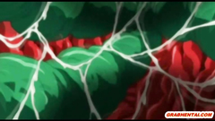 Bigboobs hentai gets tentacle worms hard drill all hole