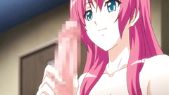 Bustiest hentai threesome hard sex