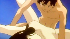 Hentai couple hot poking