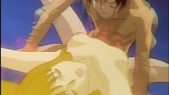 Hentai couple hot poking