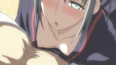 Japanese hentai cutie threesome hard sex