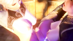 3D anime shemale hard fucking and tittty cumming