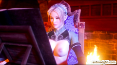 3D anime shemale hard fucking and tittty cumming