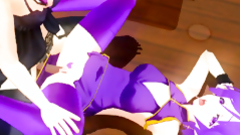 Horny maid futanari oralsex and poked