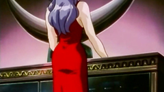 Bondage hentai gets whipped and pee