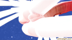 Huge cock redhead 3D anime shemale dancing