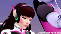 Overwatch D.Va Futanari