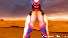 Overwatch D.Va Masturbation