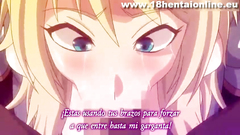 Rubia Hentai follada a la fuerza