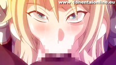 Rubia Hentai follada a la fuerza