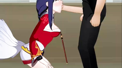 LoL Porn Hentai Ahri Deepthroating