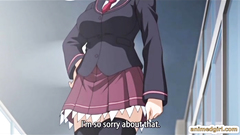 Coeds anime tentacles drilled ass and pussy