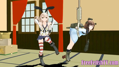 Tiny Hentai Loli Tied up and Spanked