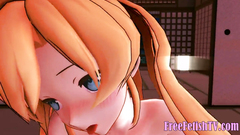 3D Tiny Loli Spreading Shaved Pussy POV