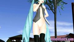 Tiny 3D Doll Gets Her Small Body Creampied