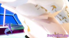 3D Tiny Blue Doll Pussy Tease