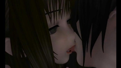 Sexy 3D anime japanese shemale sucking dick