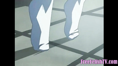 Dirty Old Man Fucks Tied-up Hentai Slave