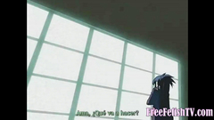 Dirty Old Man Fucks Tied-up Hentai Slave